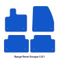 Dywaniki welurowe linia Exclusive do Range Rover Evoque II gen / L551 - 2018-2026 - Czarne