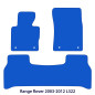 Dywaniki welurowe linia Exclusive do Range Rover III gen / L322 - 2002-2012 - Czarne