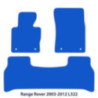 Dywaniki welurowe do Range Rover - L322 - Czarne