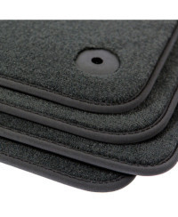 Dywaniki welurowe do Seat Exeo - 2009-2013 - Czarne