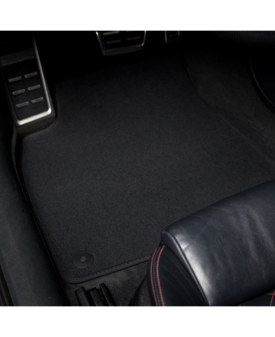 Dywaniki welurowe do Seat Ibiza - 2017-2026 - 5 Gen - Czarne