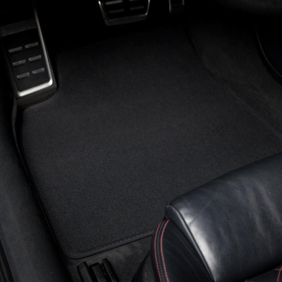 Dywaniki welurowe linia Exclusive do Hyundai Sonata - V gen - 2005-2009 - Czarne