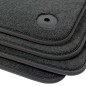 Dywaniki welurowe linia Exclusive do Ford Edge - II gen - 2016-2026 - Czarne