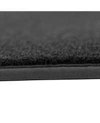 Dywaniki welurowe linia Exclusive do Ford Fiesta - VI gen - przed liftingiem - 2008-2011 - Czarne