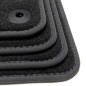 Dywaniki welurowe linia Exclusive do Peugeot 406 - II gen - 1999-2004 - Czarne