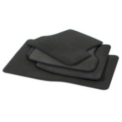 Dywaniki welurowe do BMW i3 - 2013-2022 - Niebieskie Przeszycia