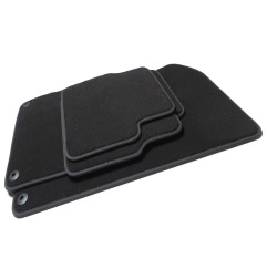 Dywaniki welurowe linia Exclusive do Nissan Micra III gen - K12 - 2003-2010 - Czarne