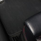 Dywaniki welurowe linia Exclusive do Dodge Challenger - III Gen - Srebrne przeszycia