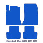 Dywaniki welurowe linia Premium do Mercedes B-Class 2011-2018 - W246 - Czarne Dywaniki welurowe linia Premium do Mercedes B-Class 2011-2018 - W246 - Czarne