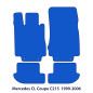 Dywaniki welurowe linia Premium do Mercedes CL 1999-2006 - Coupe C215 - Czarne