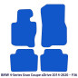 Dywaniki welurowe linia Exclusive do BMW Serii 4 Gran Coupe xDrive 2014-2021 - F36 - 4 Logo