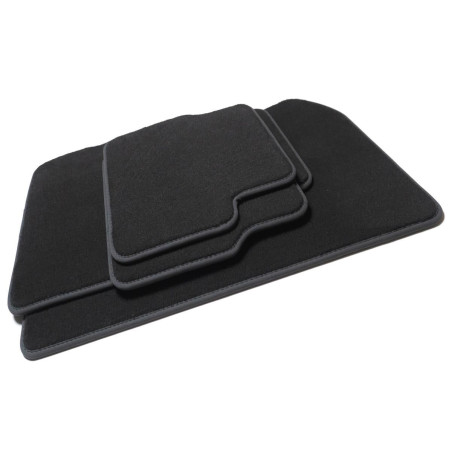Dywaniki welurowe linia Premium do Hyundai Genesis - 2010-2014 - Czarne