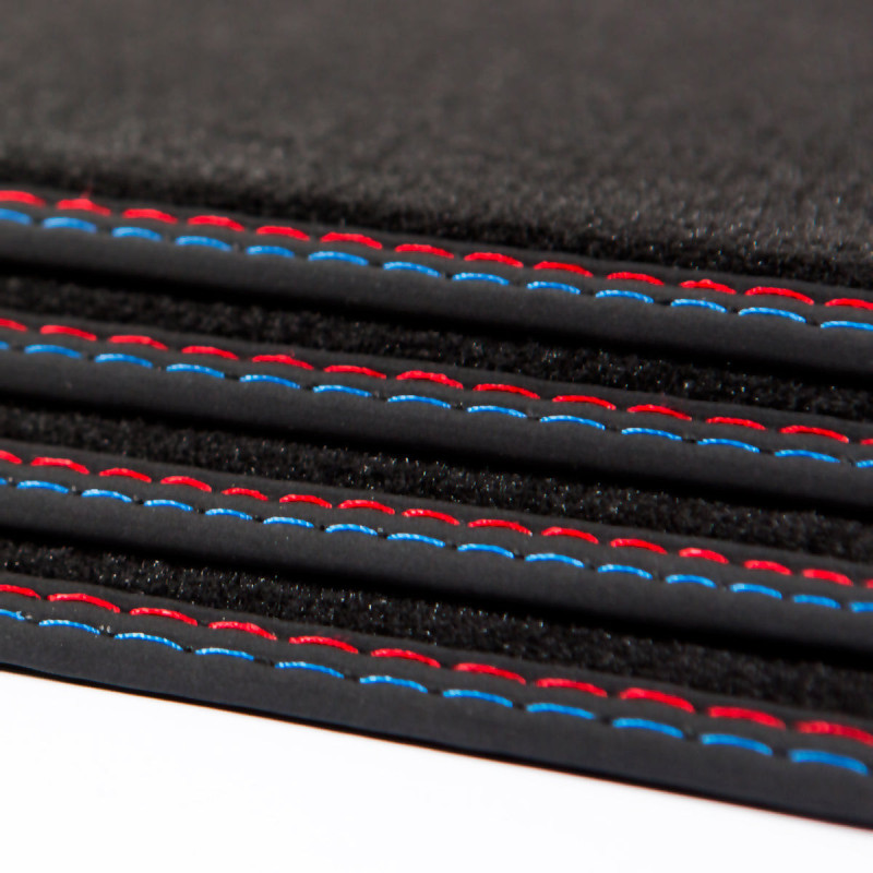 Dywaniki welrowe do BMW Serii 3 Gran Turismo 2012-2020 - F34 - M Przeszycia