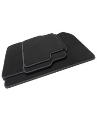 Dywaniki welurowe linia Premium do Hyundai Santa Fe - IV gen - 2018-2024 - Czarne