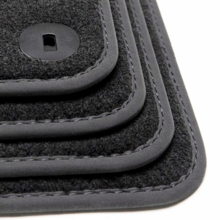 Dywaniki welurowe linia Premium do Hyundai Tucson - IV gen - 2020-2026 - Czarne