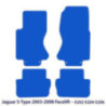 Dywaniki welurowe linia Premium do Jaguar S-Type 2002-2008 - Po liftingu - X202 / X204 / X206 - Czarne