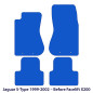 Dywaniki welurowe linia Premium do Jaguar S-Type 1999-2002 - Przed liftingiem - X200 - Czarne