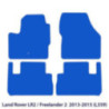 Dywaniki welurowe linia Premium do Land Rover LR2 / Freelander 2 - 2013-2015 L359 - Czarne