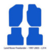 Dywaniki welurowe linia Premium do Land Rover Freelander 1997-2003 - L314 - Czarne