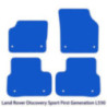 Dywaniki welurowe linia Premium do Land Rover Discovery Sport 2014-2019 - L550 - Czarne