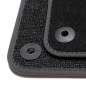 Dywaniki welurowe linia Premium do Land Rover Discovery III gen - 2004-2009 - L319 - Czarne