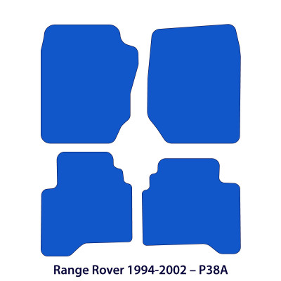 Dywaniki welurowe linia Premium do Range Rover II gen / P38A - 1994-2002 - Czarne