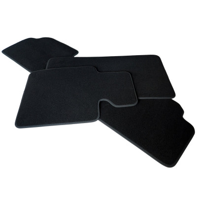 Dywaniki welurowe linia Premium do Lexus RX - III gen - 2009-2015 - do trzpieni typu twist w podłodze - AL10 - Czarne