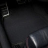 Dywaniki welurowe linia Premium do Lexus RX - III gen - 2009-2015 - do trzpieni typu twist w podłodze - AL10 - Czarne