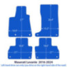 Dywaniki welurowe linia Premium do Maserati Levante 2016-2024 - Czarne