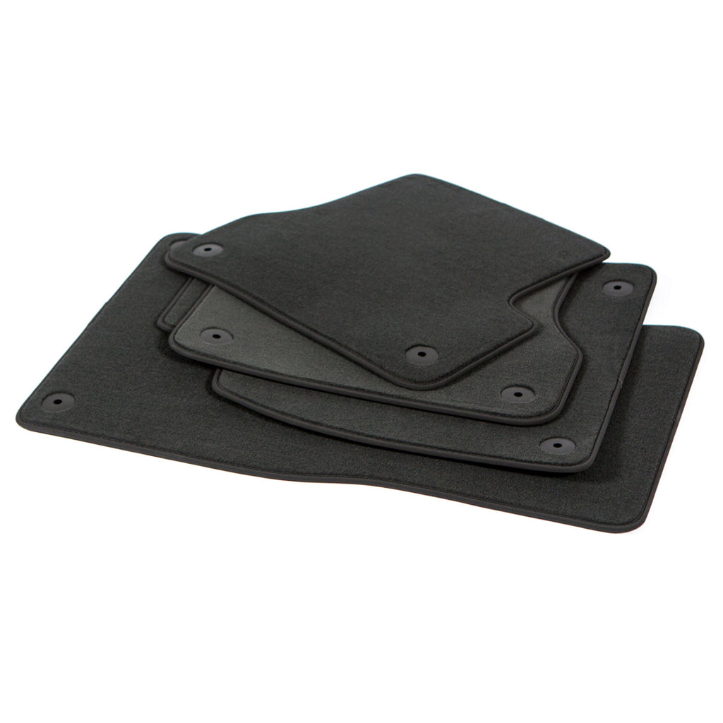 Dywaniki welurowe do Audi A4 & S4 – 2015-2024 – B9 – Czarne