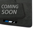 BMW i4 Gran Coupe Velour Floor Mats – G26 – Black i Logo