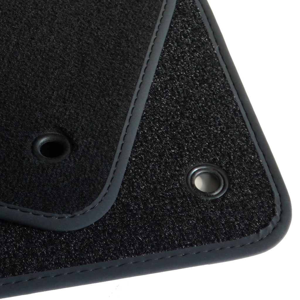 Dodge Grand Caravan 2008-2011 & Chrysler Town and Country 2008-2011 3 Rows Velour Floor Mats – Black